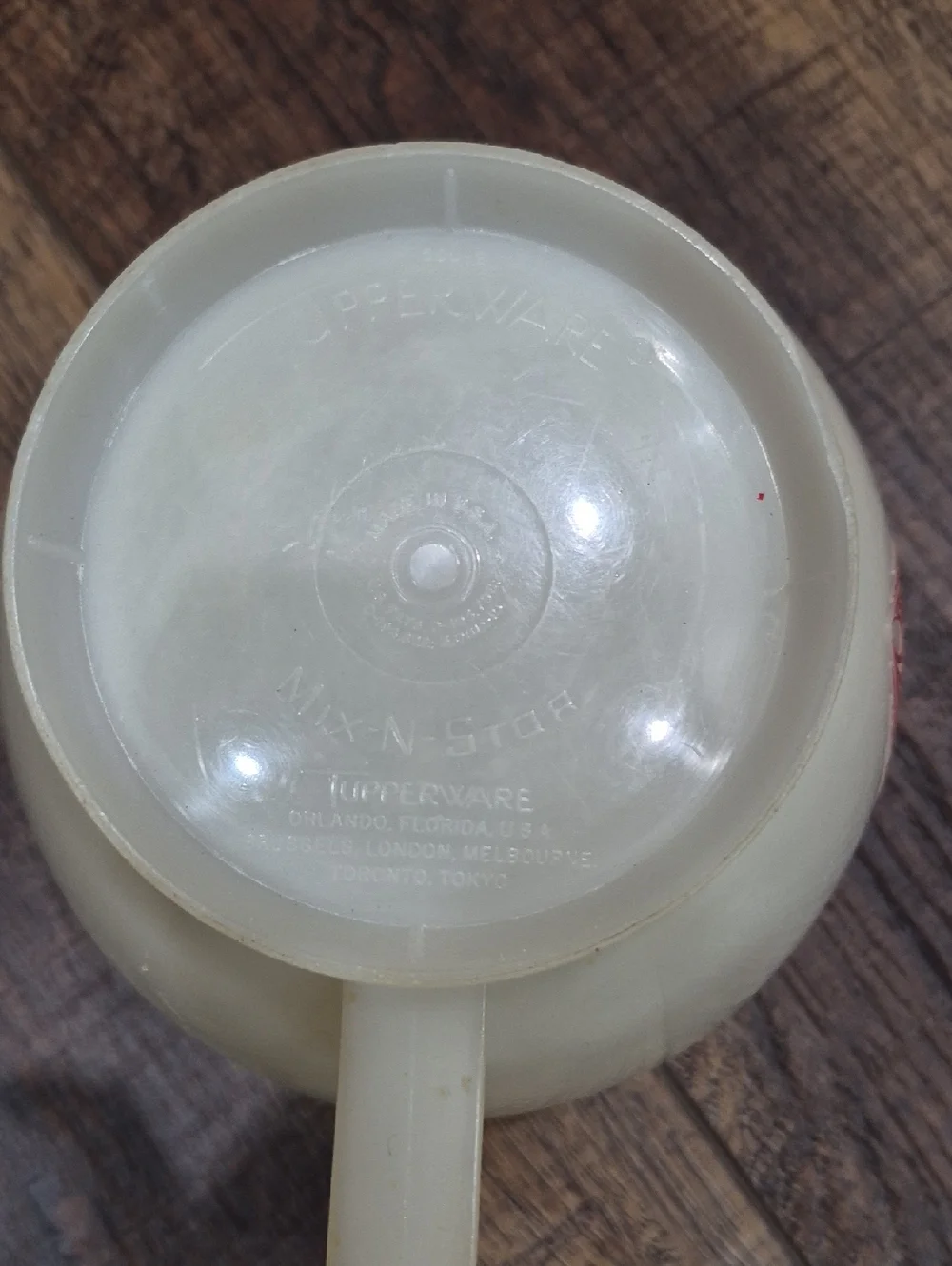 Vintage Tupperware Liquid Measurements Set Cottagecore Grandmacore